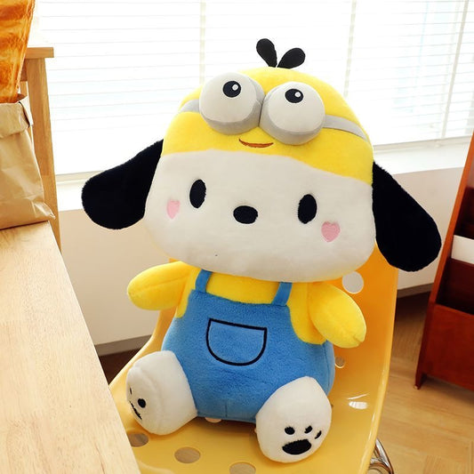 Peluche de Pochaco con traje de Minions
