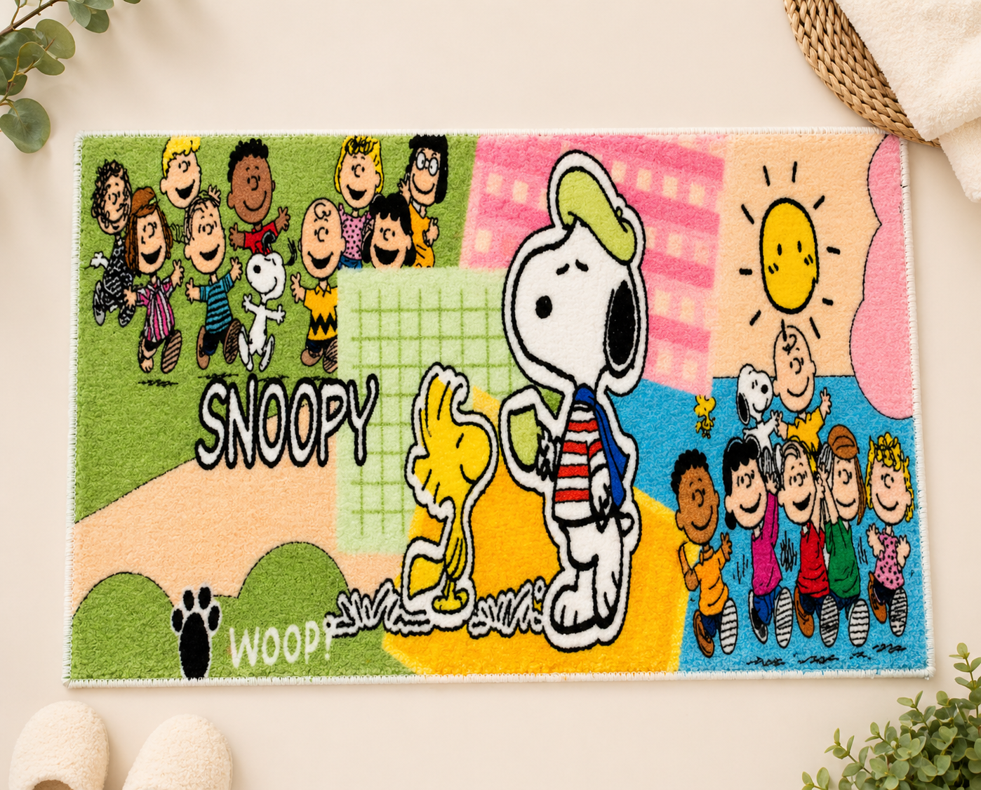 Alfombra de Snoopy para tu hogar