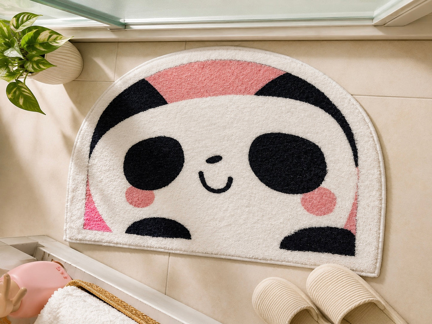 Alfombra panda