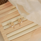 Arete flor elegante