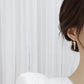 Aretes hojitas elegante
