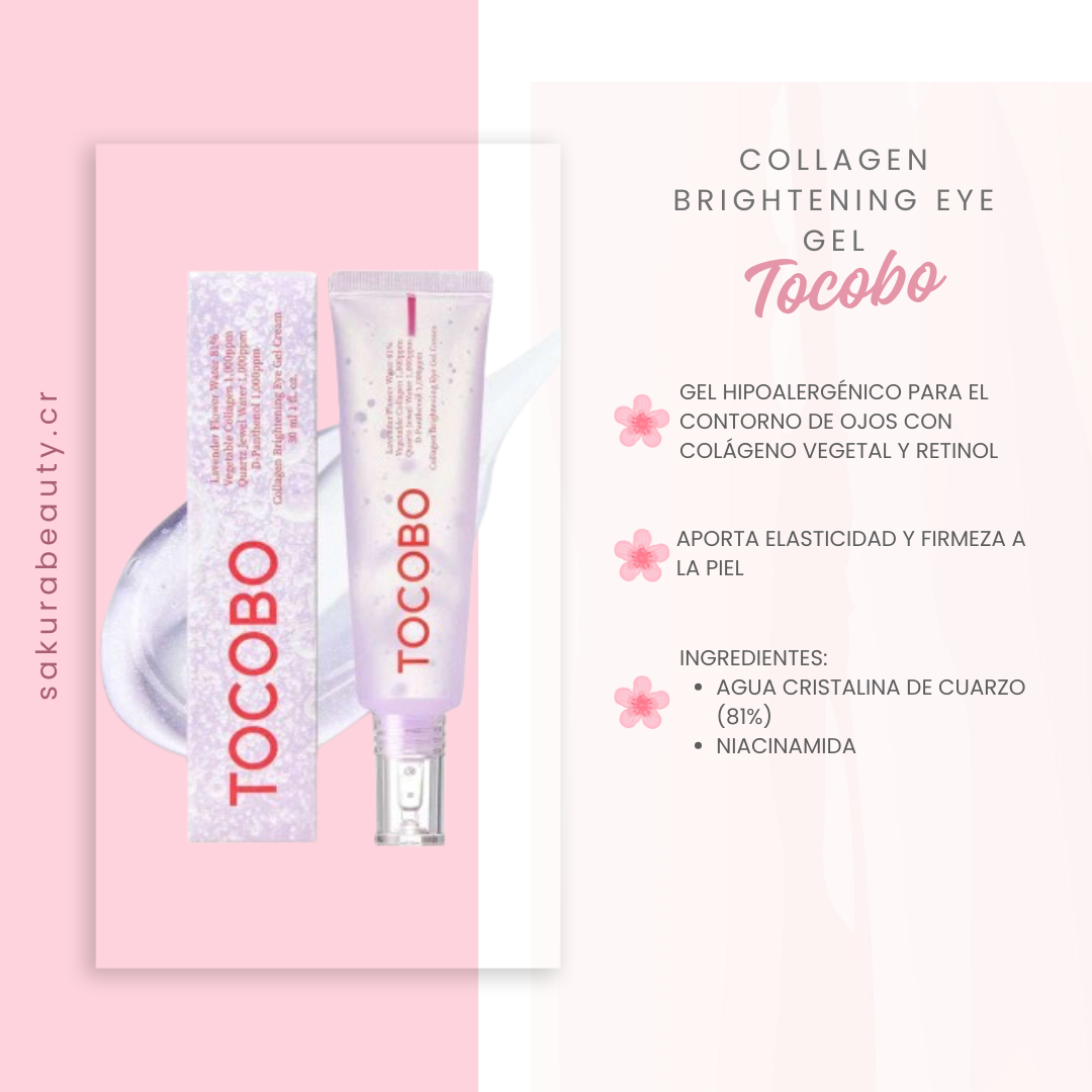 Gel para contorno de ojos Collagen Brightening EYE  - Tocobo