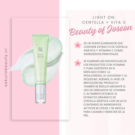 Serum Light On: Centella + Vita C - Beauty of Joseon
