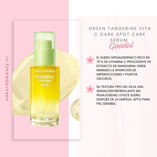Serum GREEN TANGERINE VITA C DARK SPOT CARE SERUM - Goodal