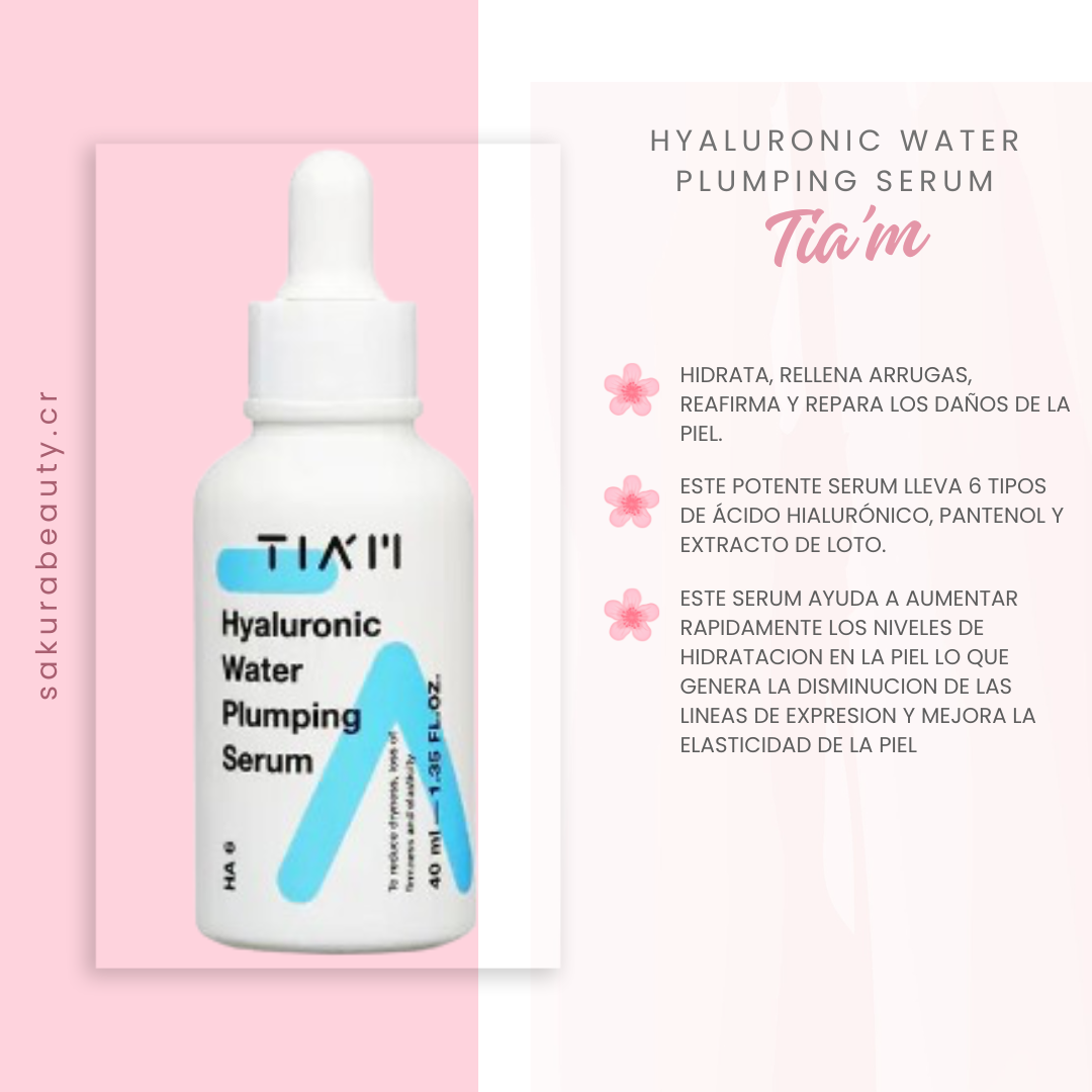 Serum Hyaluronic Water Plumping - Tiam