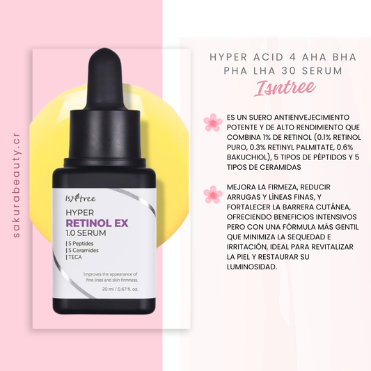 Serum Hyper Acid 4 AHA BHA PHA LHA 30 - Instree