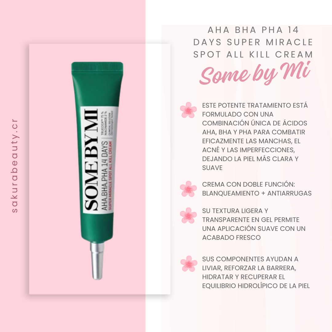 Crema AHA BHA PHA 14 Days Super Miracle Spot All Kill - Some by Mi