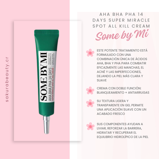 Crema AHA BHA PHA 14 Days Super Miracle Spot All Kill - Some by Mi