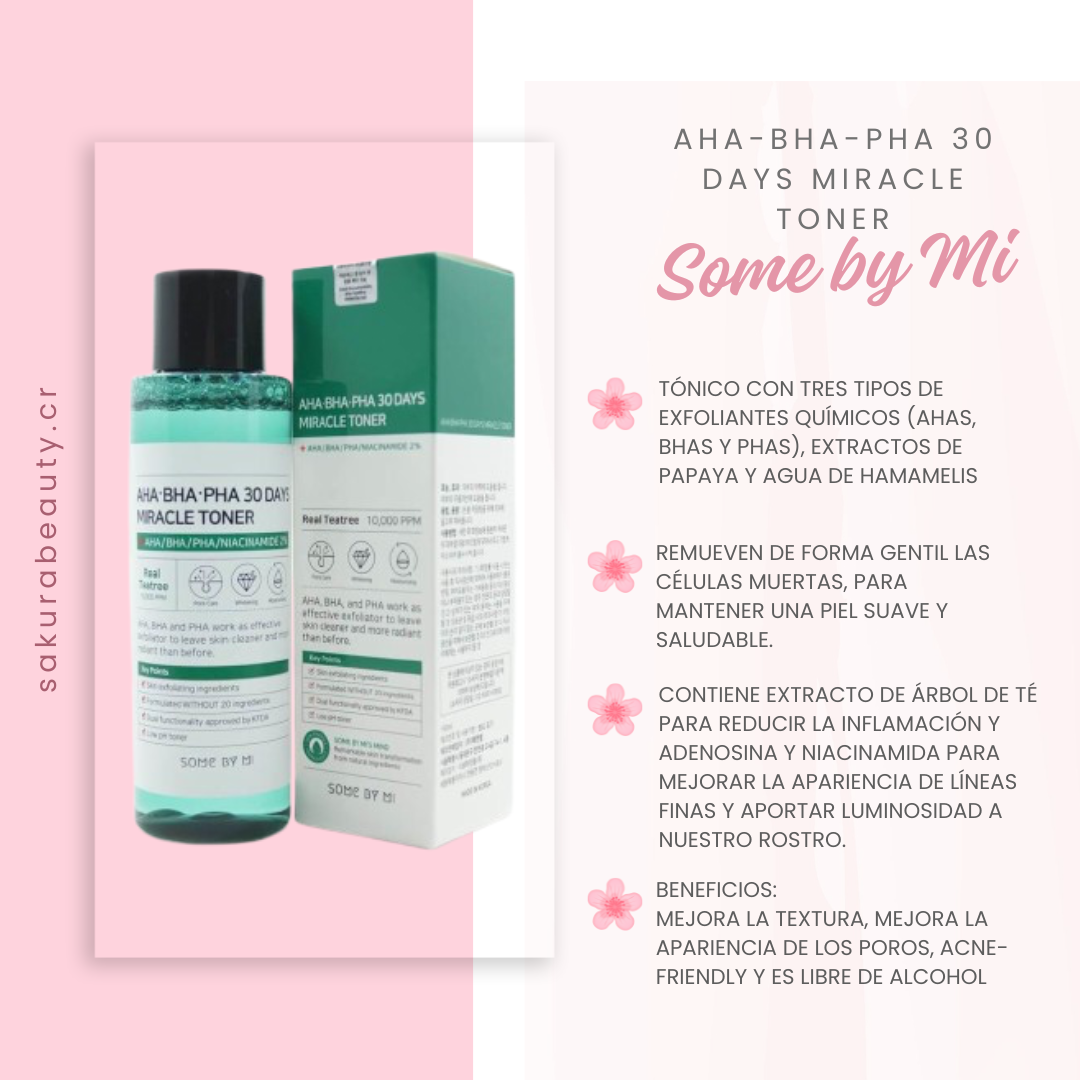 Tónico AHA-BHA-PHA 30 Days Miracle - Some by Mi