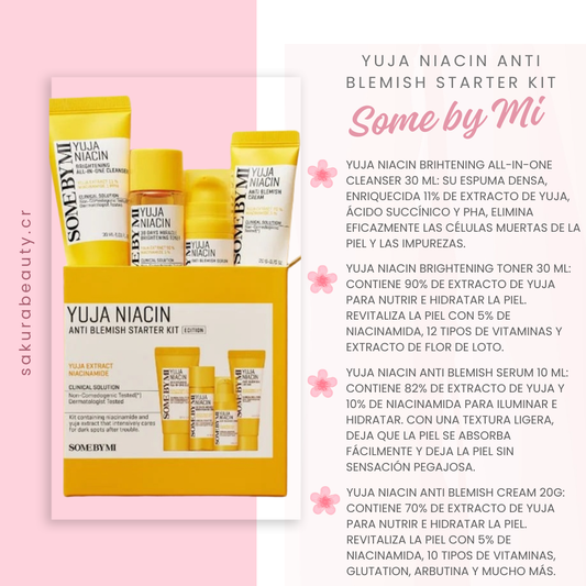Yuja Niacin Anti Blemish Starter Kit