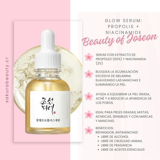 Serum Glow Serum: Propolis + Niacinamide - Beauty of Joseon