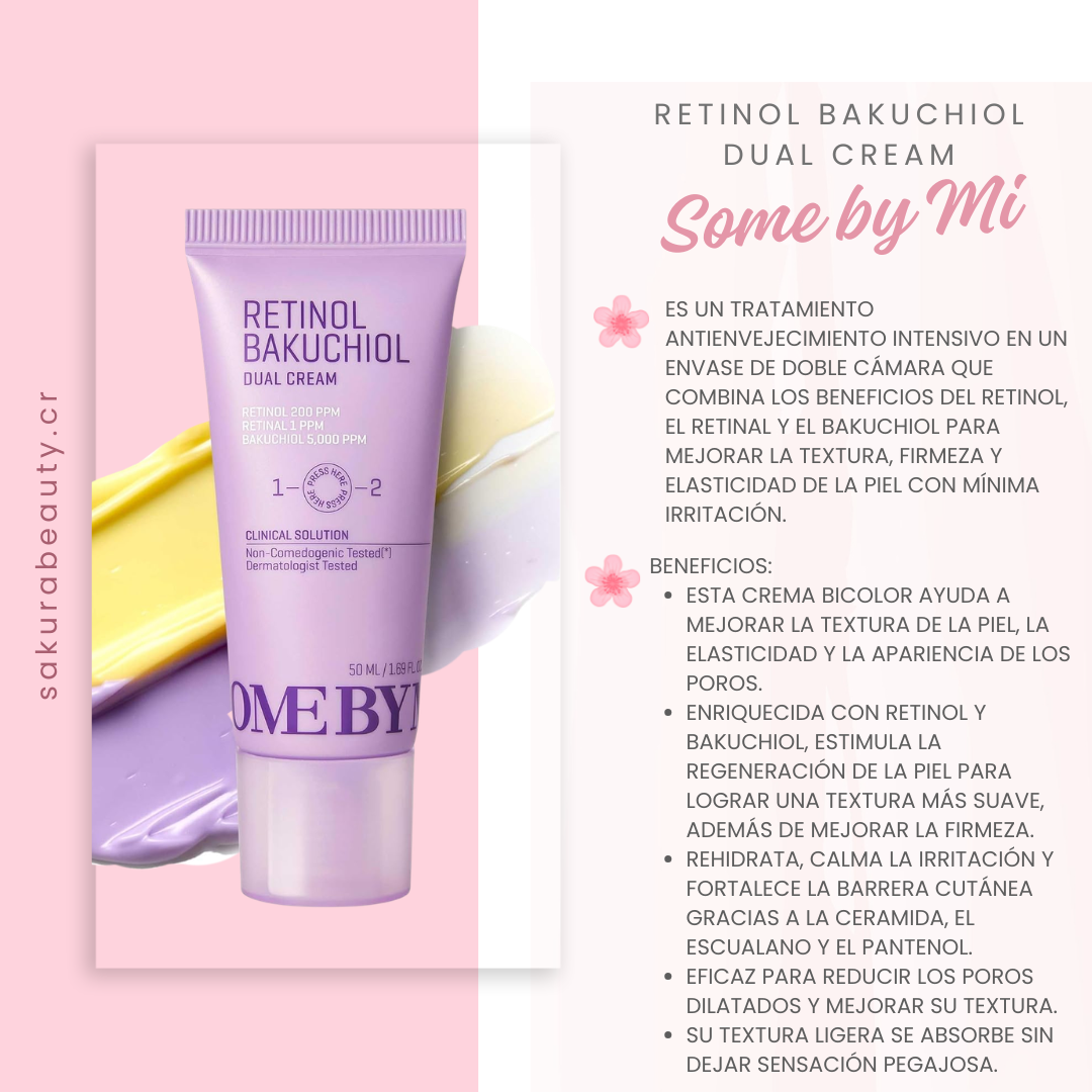 Crema Retinol Bakuchiol Dual - Some by Mi