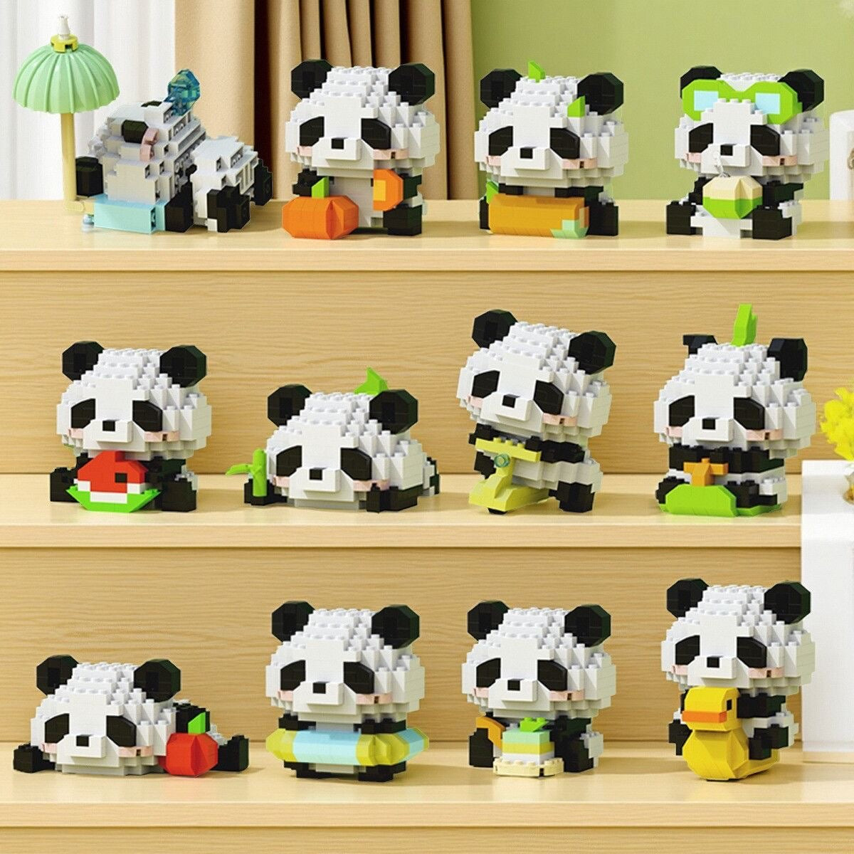 Legos de pandas