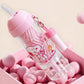 Botella celeste snoopy