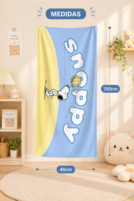 Paños Snoopy microfibra