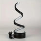 Lámpara led de mesa espiral