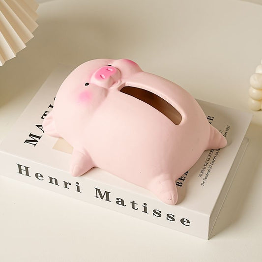 Servilletero de chancho acostado