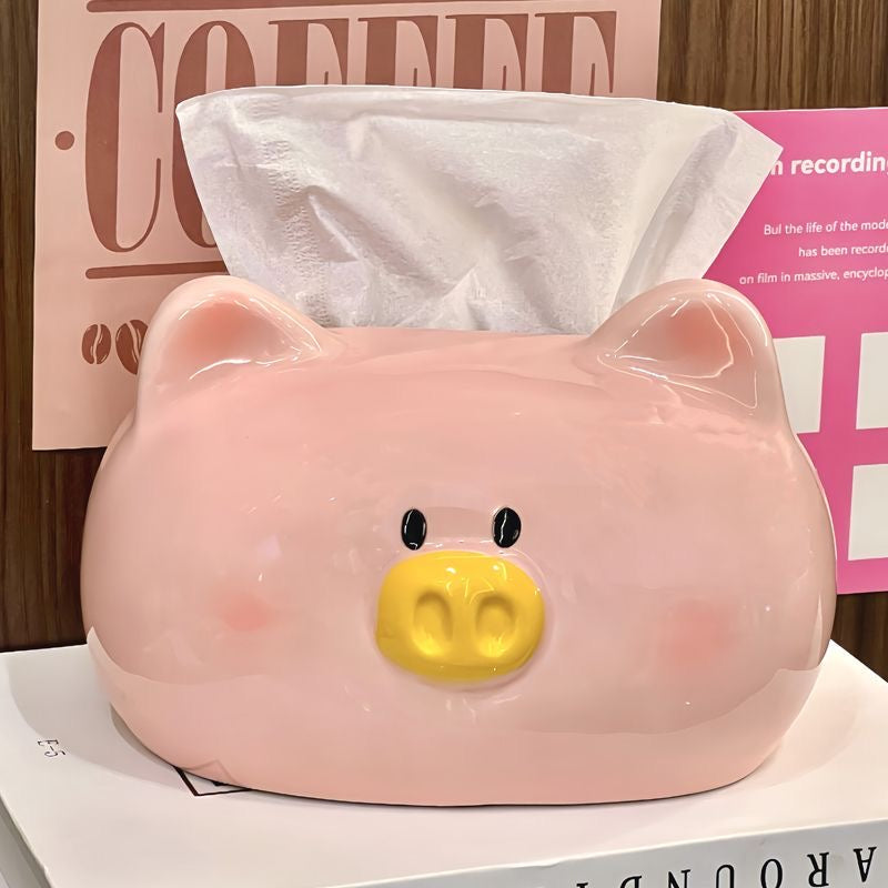 Servilletero cabeza de chancho