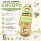 Botella Verde Snoopy Camper