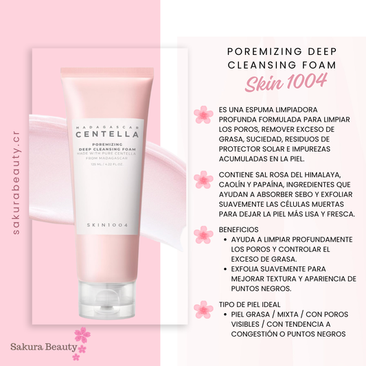 Limpiador en espuma Poremizing Deep Cleansing Foam